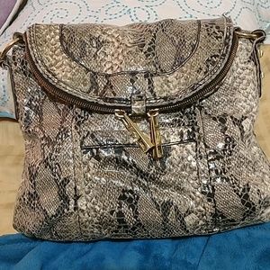 Snake skin Jessica Simpson crossbody purse